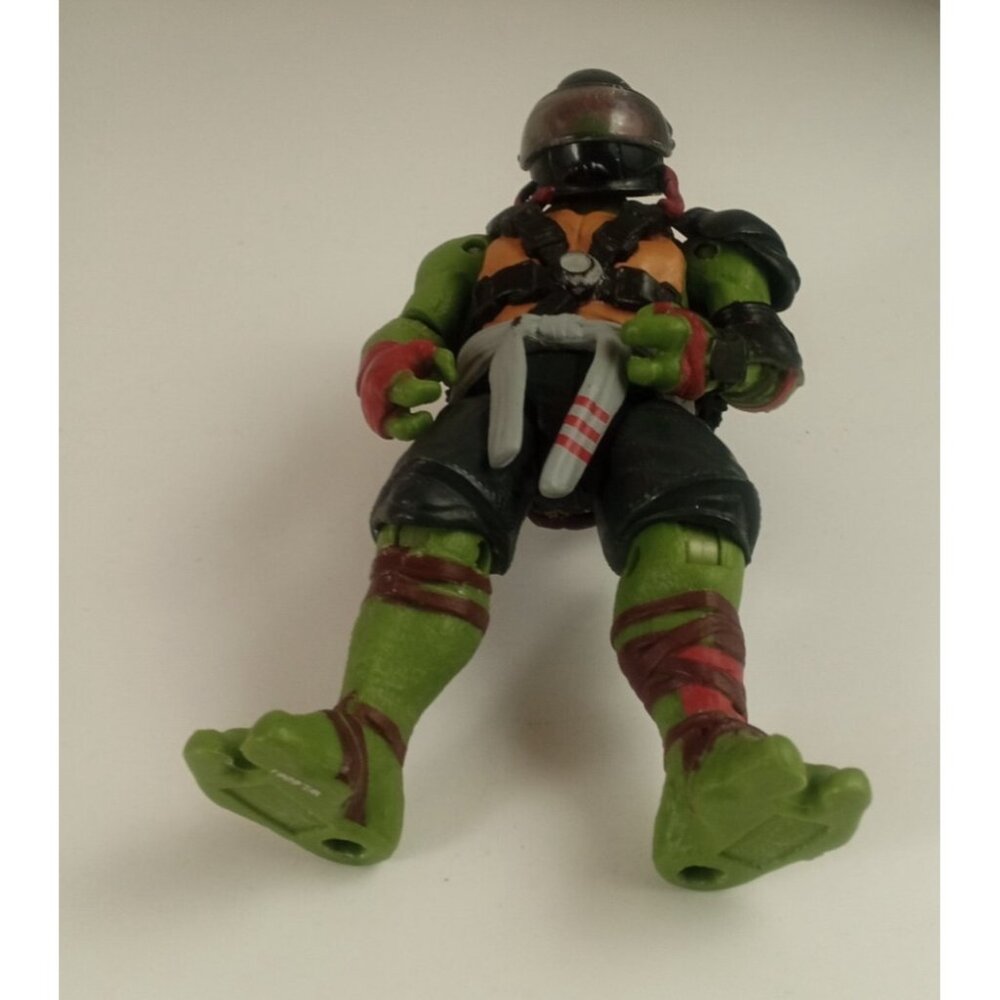2015 Raphael TMNT 2 Movie Action Figure Out Of The Shadows Ragin' Racer 5" - Picture 6 of 6